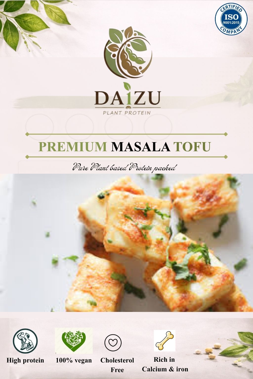 Daizu Premium Masala Tofu